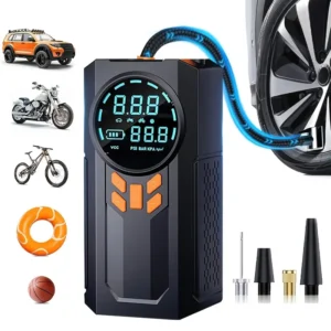 5 in 1 Wireless Portable Air Pump and Car Battery Jumper